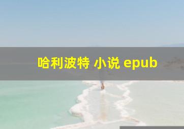 哈利波特 小说 epub